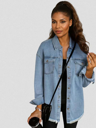 ANGELA | CLASSIC DENIM SHIRT