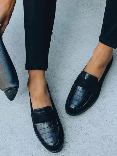 AVA | WOMEN'S CROC-DETAIL ORTHOPEDIC LOAFERS