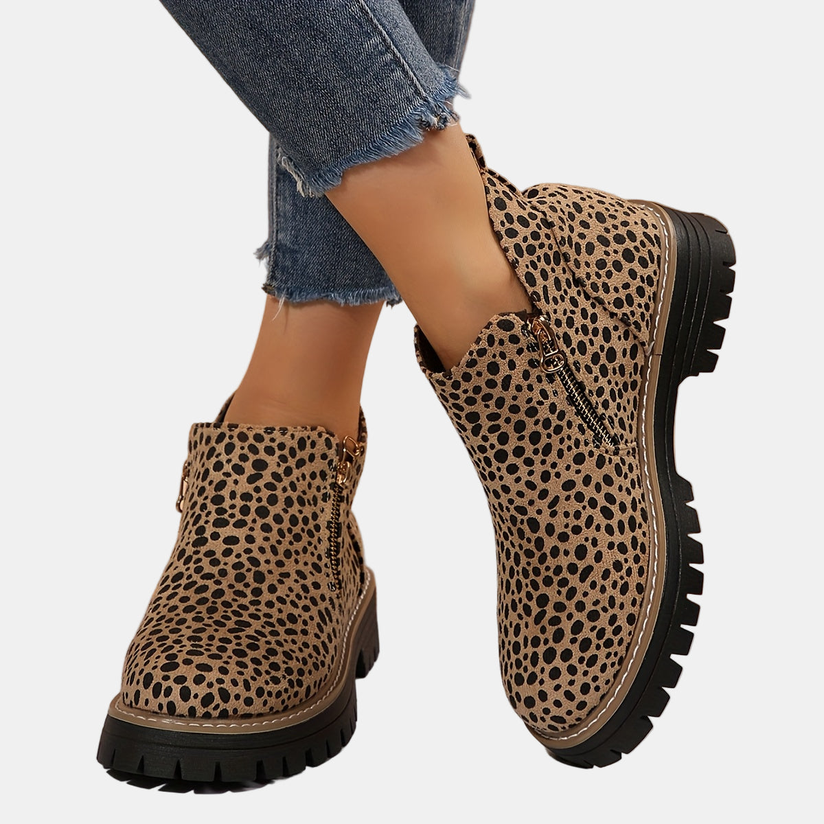 Madel | Orthopedic Printed Boots