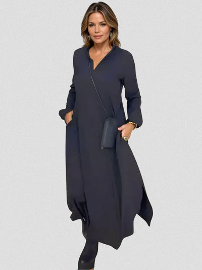 Helen | Maxi Shirt Dress