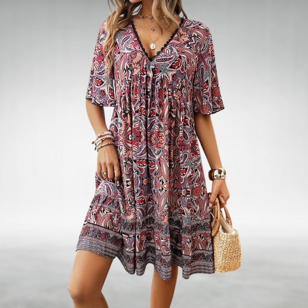Quinley  | Boho Swing Dress