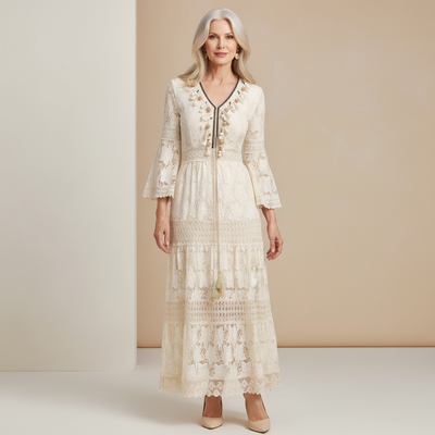 Amary | Boho Lace Dress